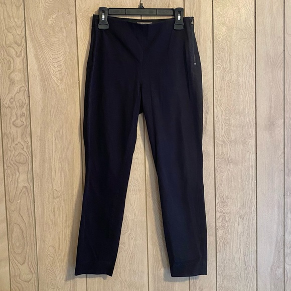 Everlane The Side-Zip Stretch Cotton Pant in Black - Picture 4 of 8